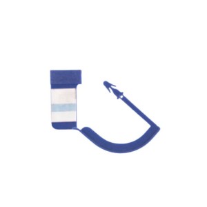 security seal with indicator – plastic, blue (100 pcs)