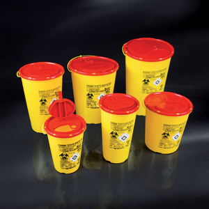 sharps containers – conical shape