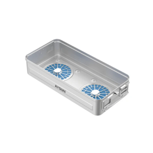 1/1 full size plasma low temperature sterilization container perforated, 600 x 272 x 116 mm